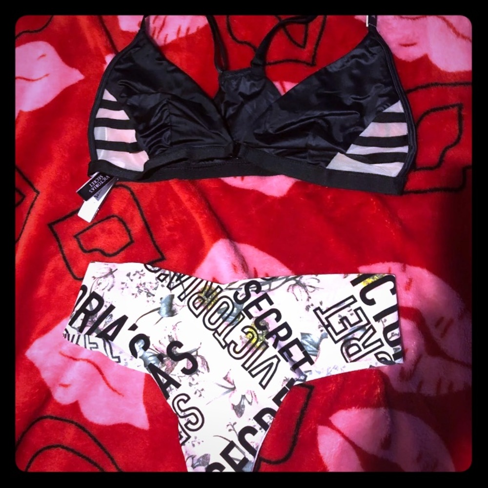 Victoria’s Secret Bralette and Panties